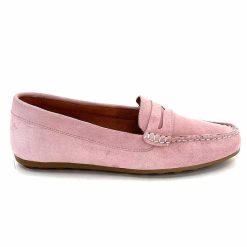 Ivoire0209b Ivoire 11163 Daim Rose Mocassins