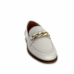 Ivoire0209b Ivoire 12779 Cuir Beige Creme Mocassins