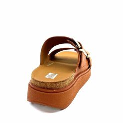 Fitflop Fitflop He8/592 Cuir Camel Mules