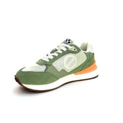 No Name No Name Tova Runner W Daim Vert Textile Vert Blanc Orange Baskets