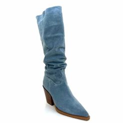 Alpe Alpe 50171126 Daim Bleu Ciel Bottes