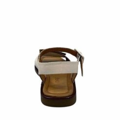 Ivoire0401a Ivoire 500.4314 Cuir Creme Sandales