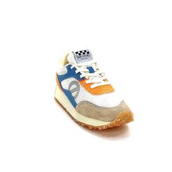 No Name No Name Punki Jogger W Daim Beige Bleu Orange Baskets