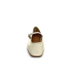 We Do Ivoire 55362 Cuir Beige Ballerines