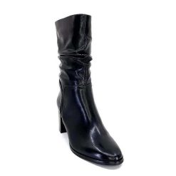 Regarde Le Ciel Regarde Le Ciel Johan 11 Cuir Noir Bottines