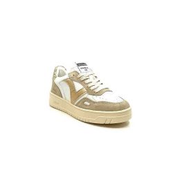 Victoria Victoria 12571119 Cuir Blanc Daim Beige Baskets