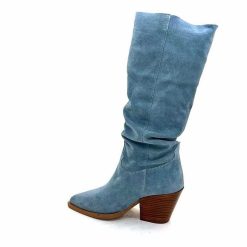 Alpe Alpe 50171126 Daim Bleu Ciel Bottes