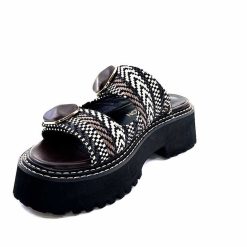 noa harmon Noa Harmon 9684 M55 Noir Beige Mules