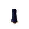 Ivoire0104a Ivoire A45151 Daim Bleu Marine Bottines Ete