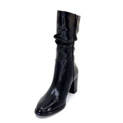 Regarde Le Ciel Regarde Le Ciel Johan 11 Cuir Noir Bottines