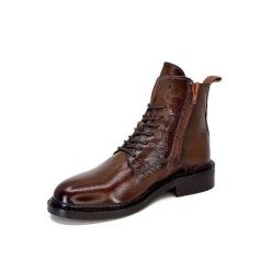 Ivoire0460a Ivoire Jobert Cuir Marron Bottines