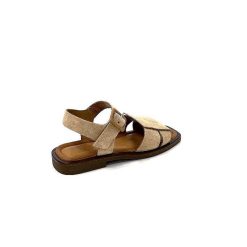 Ivoire0401a Ivoire 500.4314 Daim Beige Camel Sandales