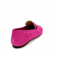 Ivoire0209b Ivoire 12807 Daim Fuchsia Mocassins