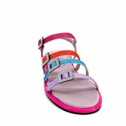 noa harmon Noa Harmon 9647 M18 Strass Rose Orange Bleu Violet Sandales