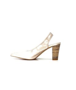 qootum- modascoop Qootum 13940 Luna Cuir Beige Escarpins