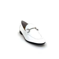 Ivoire0236a Ivoire 54564Dl Cuir Blanc Mocassins