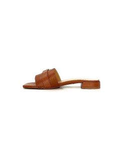 Ivoire0346a Ivoire 22682 Cuir Marron Mules