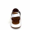 428-ivoire Ivoire P673 64 Cuir Blanc Sandales