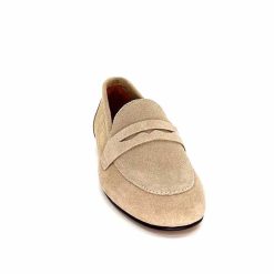 Ivoire0209b Ivoire 10648 Daim Beige Mocassins