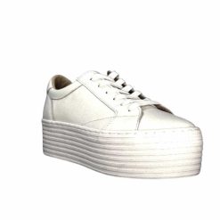 No Name No Name Spice Sneaker Cuir Blanc Baskets