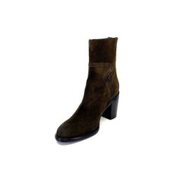 Triver Flight Triver Flight 706.03 Daim Olive Bottines