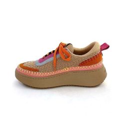 Steve Madden Steve Madden Double Take Textile Rose Orange Beige Baskets