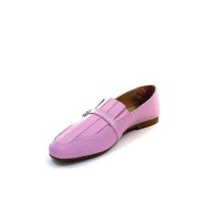 Ivoire-354 Ivoire 150870 Cuir Rose Mocassins