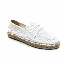 Gaimo Gaimo Zona Textile Blanc Mocassins