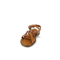 Ivoire0401a Ivoire 500.4301 Cuir Tan Sandales