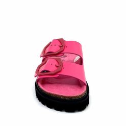 genuins factory s.l Genuins G105681 Cuir Fushia Mules