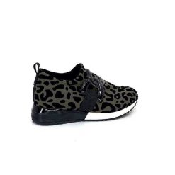 Ivoire0317a Ivoire 2203626 Textile Kaki Noir Leo Baskets