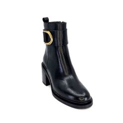 Alpe Alpe 27381705 Cuir Noir Bottines