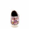 428-ivoire Ivoire P420 Cuir Imprime Multicolore Baskets