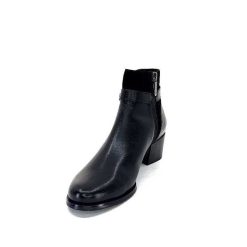 Regarde Le Ciel Regarde Le Ciel Jolene 23 Cuir Noir Bottines