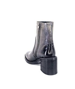 Fru.it Fru.It 7740 Cuir Metal Antracite Bottines