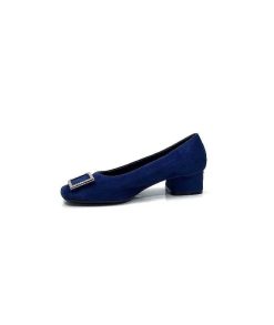 Requin Reqins Karisse Daim Bleu Ocean Ballerines