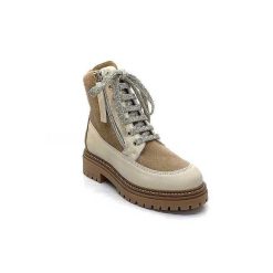 Elena Elena 37339 Cuir Creme Fourrees