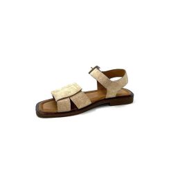 Ivoire0401a Ivoire 500.4314 Daim Beige Camel Sandales