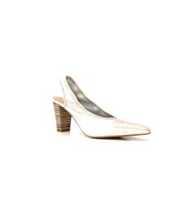 qootum- modascoop Qootum 13940 Luna Cuir Beige Escarpins