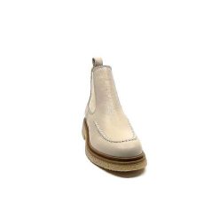 bline Ivoire 3-40104 Cuir Dark Beige Bottines