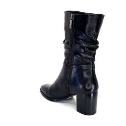 Regarde Le Ciel Regarde Le Ciel Johan 11 Cuir Noir Bottines