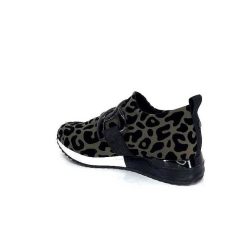 Ivoire0317a Ivoire 2203626 Textile Kaki Noir Leo Baskets