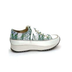 Muratti Rosemetal H0842 Frasseto Textile Vert Blanc Baskets