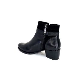 Regarde Le Ciel Regarde Le Ciel Jolene 23 Cuir Noir Bottines