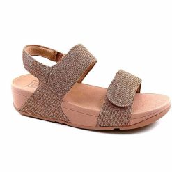 Fitflop Fitflop Ga2/323 Textile Glitter Rose Sandales