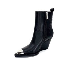 take a walk Ivoire L39620 Cuir Noir Bottines