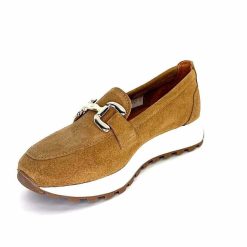 Ivoire0209b Ivoire 12875 Daim Taupe Mocassins