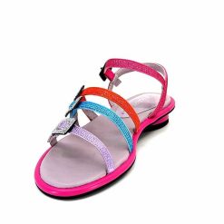 noa harmon Noa Harmon 9647 M18 Strass Rose Orange Bleu Violet Sandales