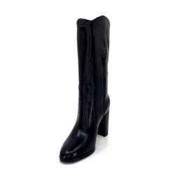 Ivoire0341a Ivoire Ar 144 Cuir Noir Bottes