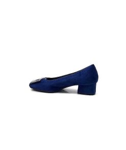 Requin Reqins Karisse Daim Bleu Ocean Ballerines